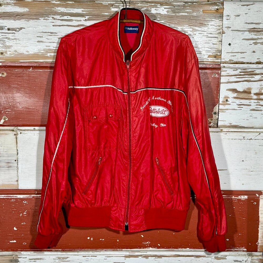 Vintage Holloway Peterbilt of‎ Nortern Ohio Findlay zip up Jacket